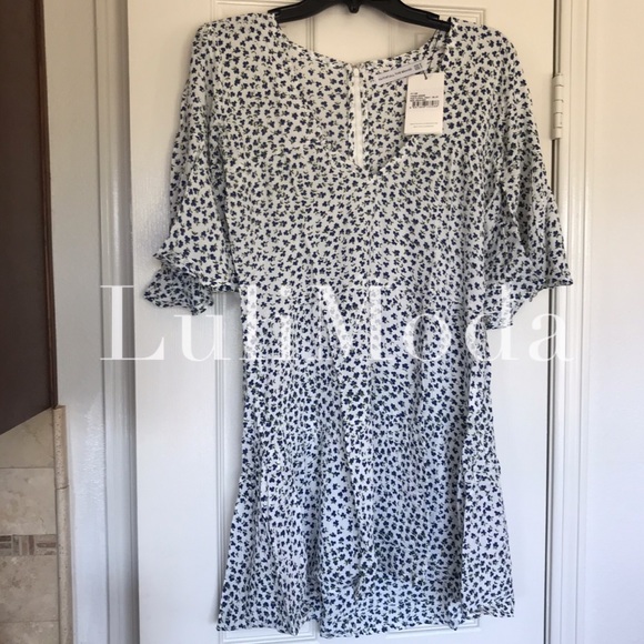 Faithfull The Brand Fresa Rae Floral Mini Dress - Picture 6 of 8